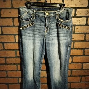 Rock & Republic Zipper Pocket Capris 14